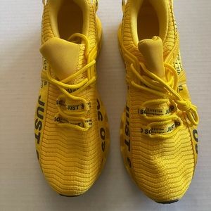 BRAND NEW Yellow Walking Sneakers